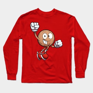 Cute Jumping Pepernoot Long Sleeve T-Shirt